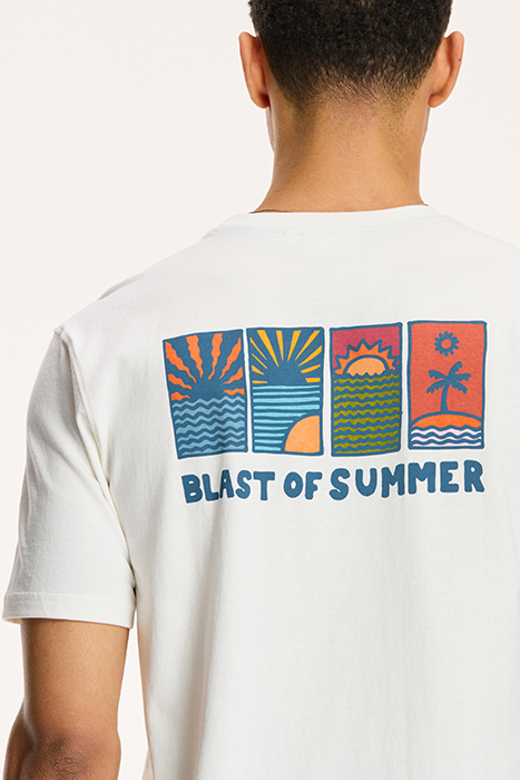 BLAST OF SUMMER T-SHIRT JET STREAM WHITE 6