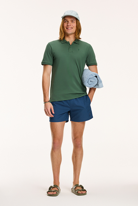 JUSTIN POLO CILANTRO GREEN 5