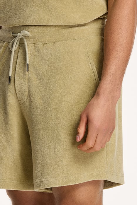 EVAN TOWELING SHORTS BEIGE 9