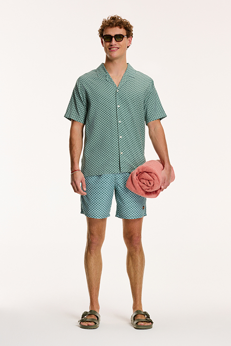 SHORTSLEEVE HAMMAM CILANTRO GREEN 5