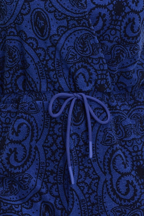 FLORE PAISLEY TOWELING JUMPSUIT SHIWI OCEAN BLUE PAISLEY 9