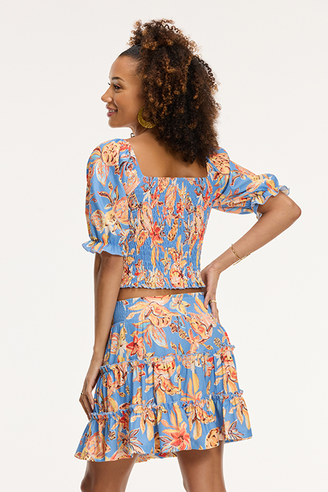 GWENN SKIRT FRUITY BLUES BLUE FRUITY BLUES 6