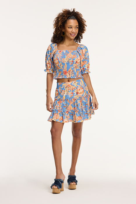 GWENN SKIRT FRUITY BLUES BLUE FRUITY BLUES 2