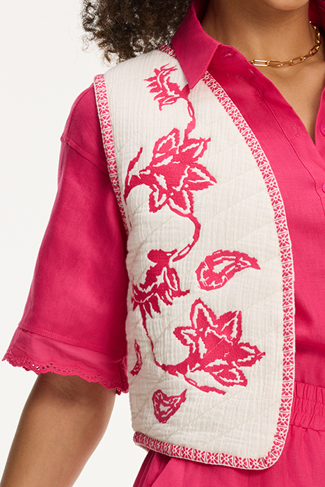 DONNA GILET LIGHT KIT WHITE 9