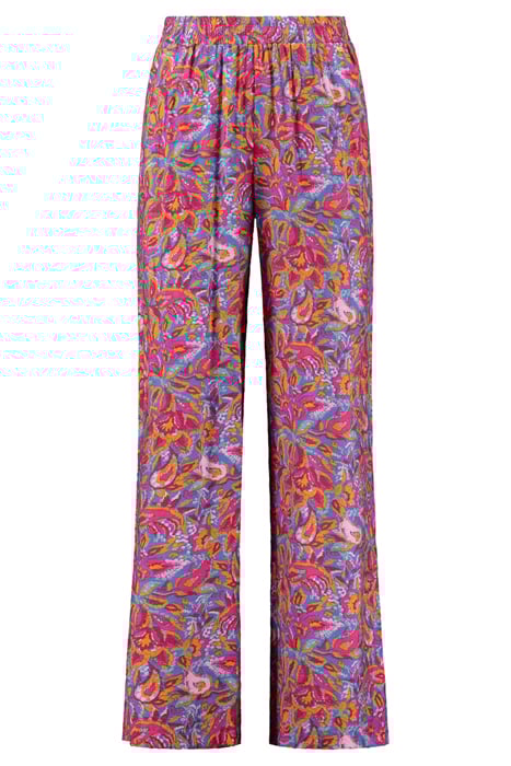 MEREL TROUSERS SICILIAN FLOWER PURPLE SICILIAN FLOWER 5