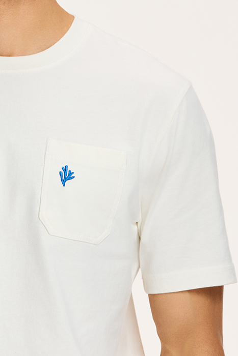 SUR LA MER T-SHIRT JET STREAM WHITE 9