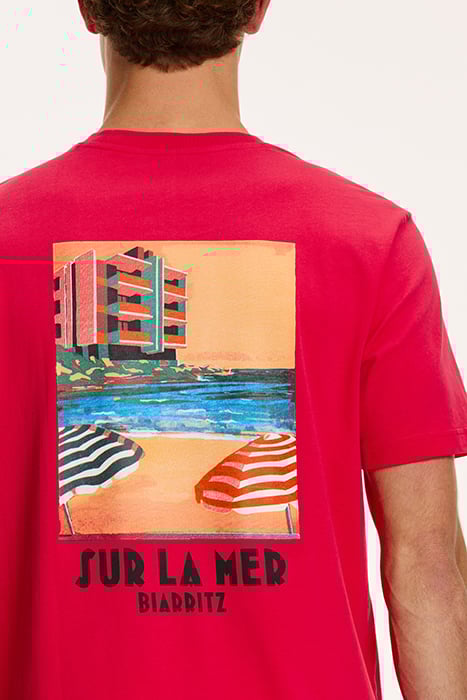 SUR LA MER T-SHIRT CORAL PINK 7