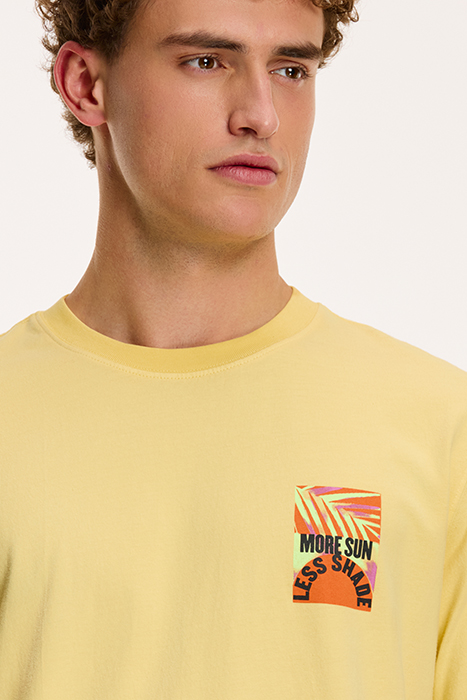MORE SUN LESS SHADE T-SHIRT SPRING YELLOW 6
