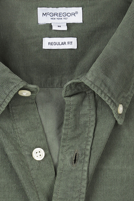 CORDUROY SHIRT GMD DARK SAGE 4