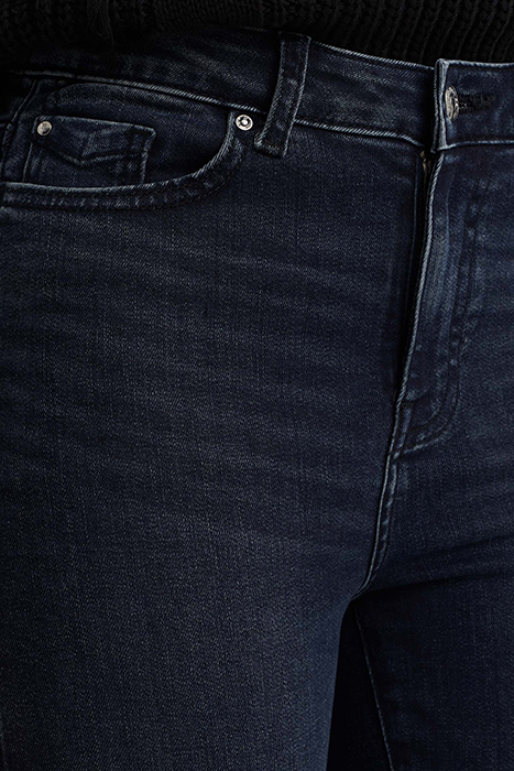 5-POCKET HIGH WAIST DARK BLUE 5