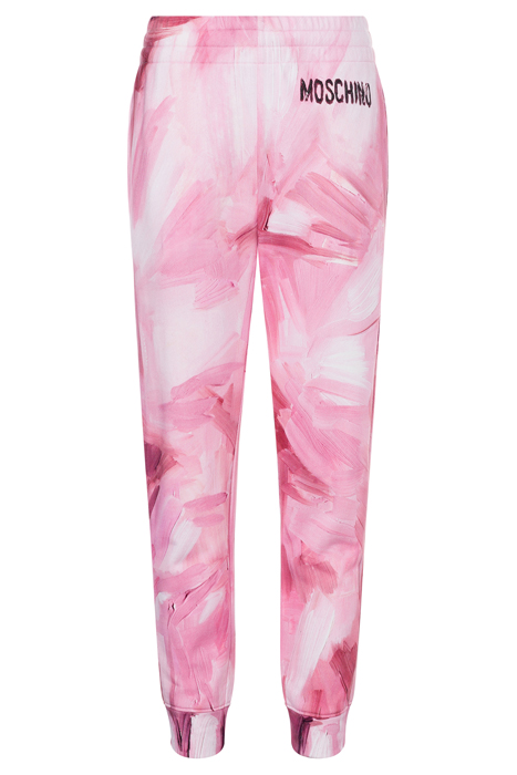 PAINTING FLEECE JOGGING PINK 3