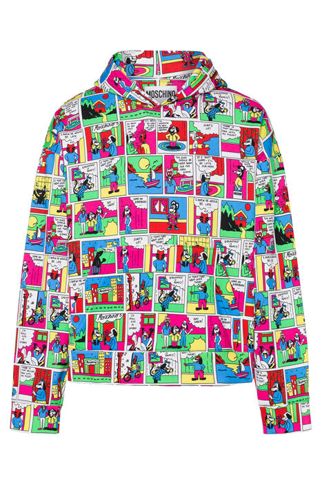 MOSCHINO COMICS HOODIE MULTICOLOR 3