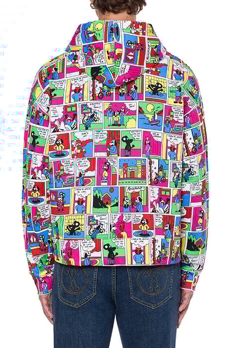 MOSCHINO COMICS HOODIE MULTICOLOR 2