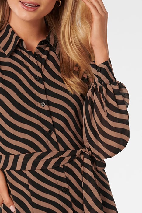 FIONA GODET SHIRT MIDI DRESS PRINT OPTION 1 5