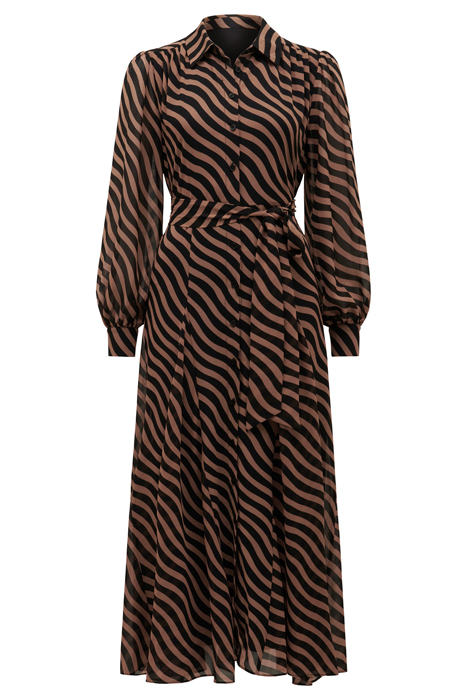 FIONA GODET SHIRT MIDI DRESS PRINT OPTION 1 3