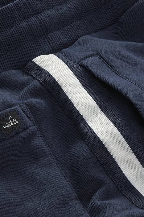 LOGAN-BAND | CUFFED SWEATPANTS NAVY BLUE 2