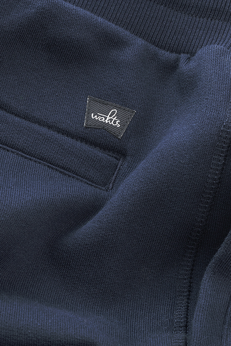 LOGAN-PINTUCK | CUFFED SWEATPANTS NAVY BLUE 2