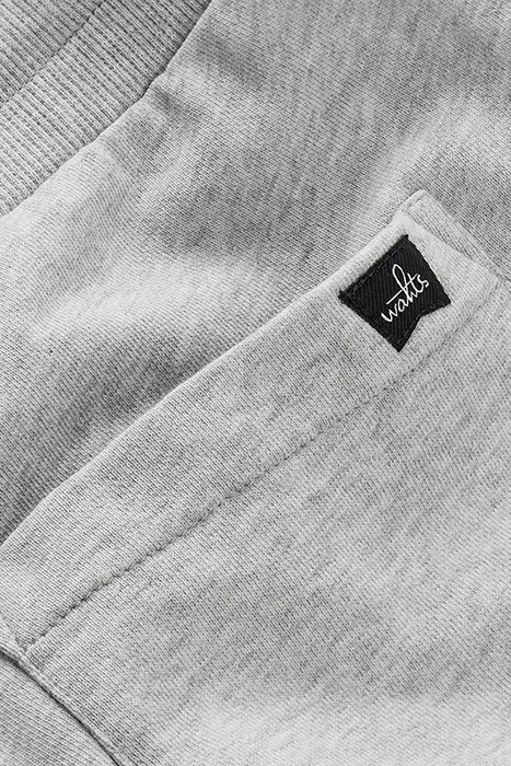 LOGAN | CUFFED SWEATPANTS LIGHT GREY MELANGE 2