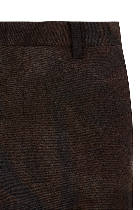 SLIM FIT PANTS WITH WELT HIP POCKET AND ESPRESSO 3