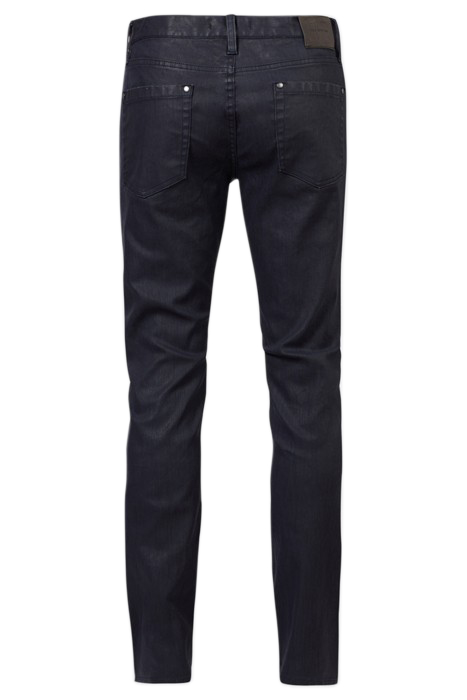 SLIM FIT GARMENT WASHED JEAN WITH ZIP FL TWILIGHT BLUE 2