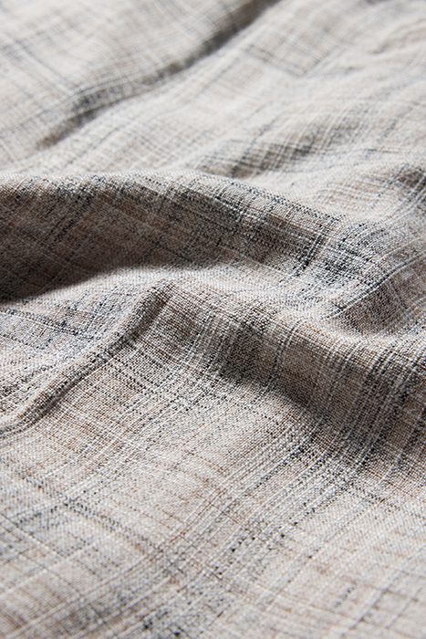 STRAIGHT FIT PANTS WITH DENIM BACK POCKE ECRU 3