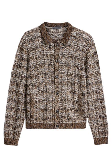 OWSLEY REGULAR FIT BUTTON-FRONT BASEBALL CARAMEL 2