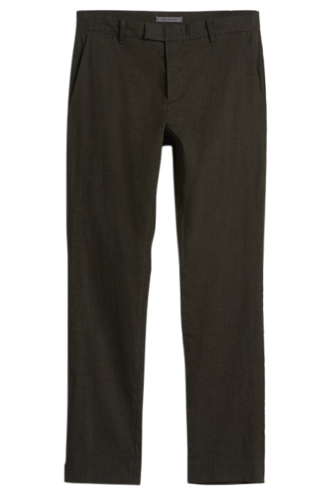 SLIM FIT PANTS WITH WELT HIP POCKET AND KELP 2