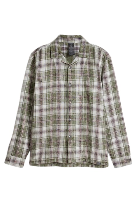 STANTON L/S REVERSIBLE - OVERSIZE REVERS DARK MOSS 2