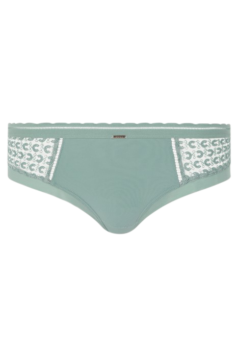 MONOGRAM TRELLIS GREEN 3