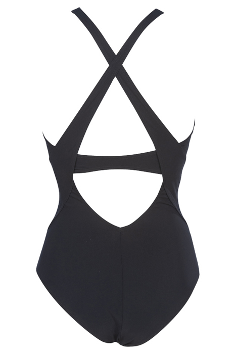 W AIKA CRADLE BACK ONE PIECE C-CUP BLACK-BLACK 2