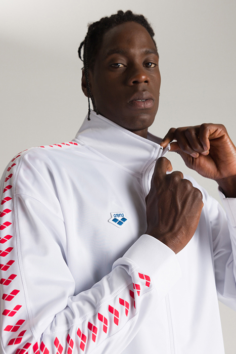 TEAM JACKET OVERSIZE WHITE-WHITE-RED 9