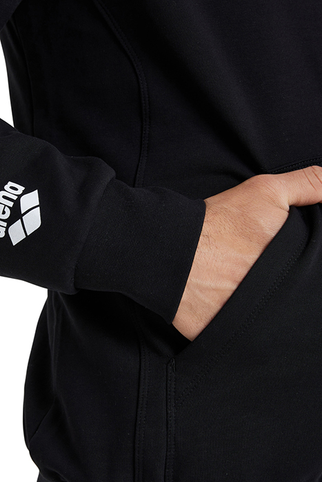 HOODED SWEAT LOGO BLACK 9