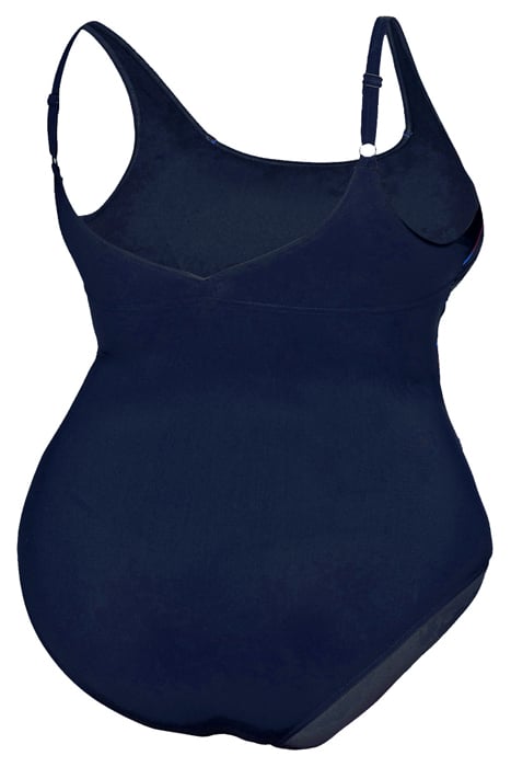 W JEWEL ONE PIECE PLUS NAVY-BRIGHT BLUE 6