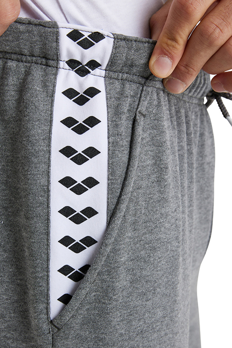 ARENA ICONS PANT SOLID DARKGREY MELANGE-WHITE-BLA 10
