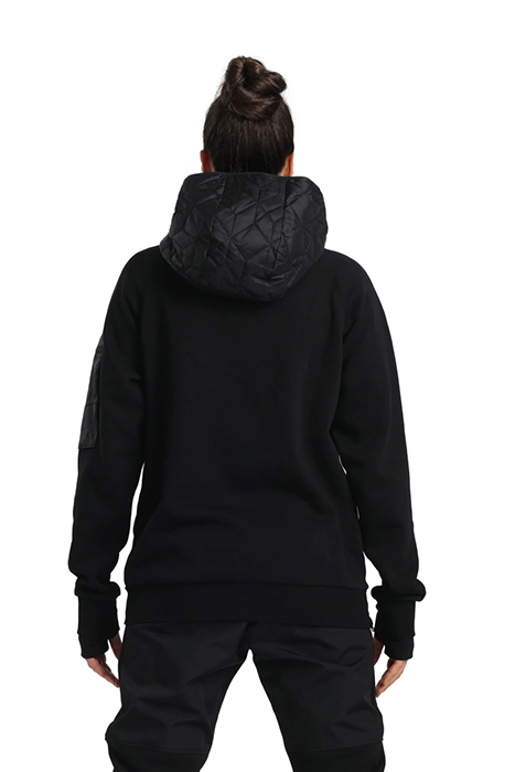 HOODED SWEAT TECH BLACK 5