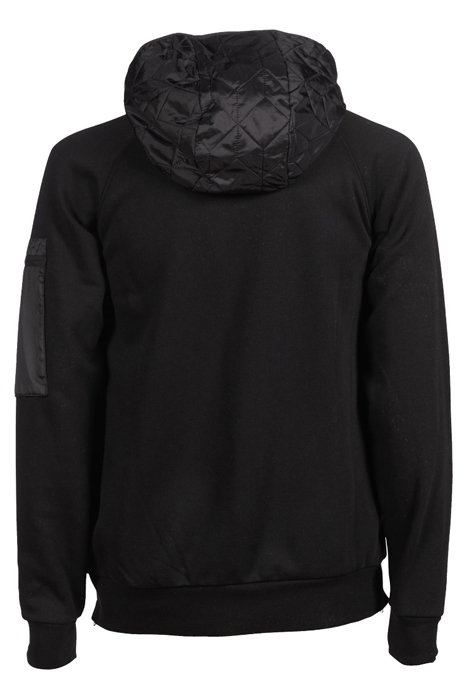 HOODED SWEAT TECH BLACK 8