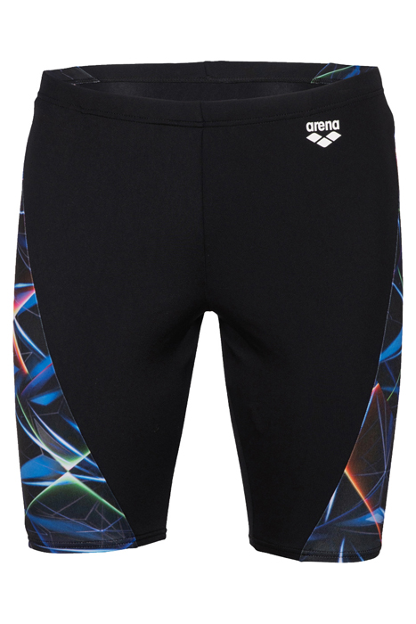 MEN'S SWIM JAMMER ALLOVER BLACK-MULTI 4