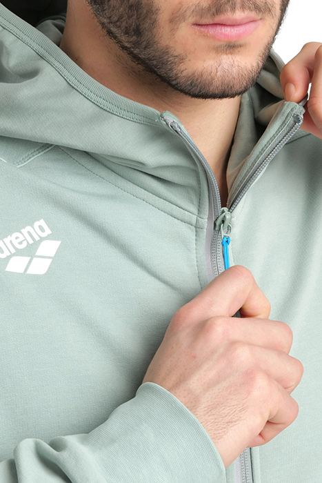 TEAM HOODED JACKET PANEL JADE 9