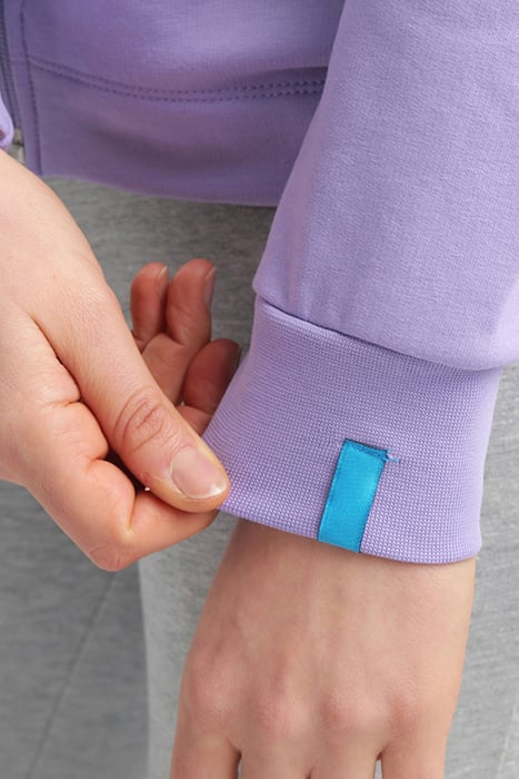 WOMEN'S TEAM HOODED JACKET PANEL LAVANDA 9