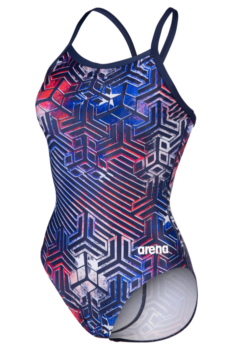 WOMEN'S ARENA KIKKO PRO SWIMSUIT LIGHTDR US FLAG 6