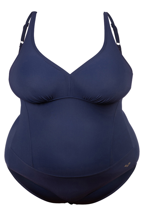 WOMEN'S BODYLIFT SWIMSUIT MAURA U BACK P NAVY 4