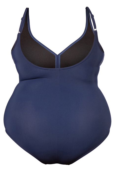 WOMEN'S BODYLIFT SWIMSUIT MAURA U BACK P NAVY 5