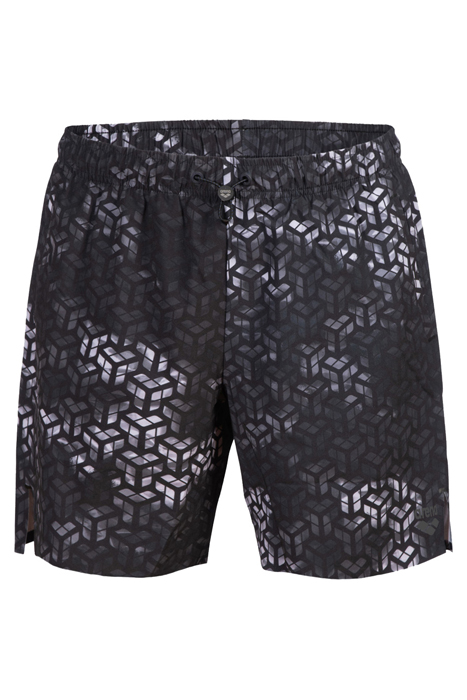 MEN'S ARENA EVO BEACH BOXER AO BLACK-GREY MULTI 4