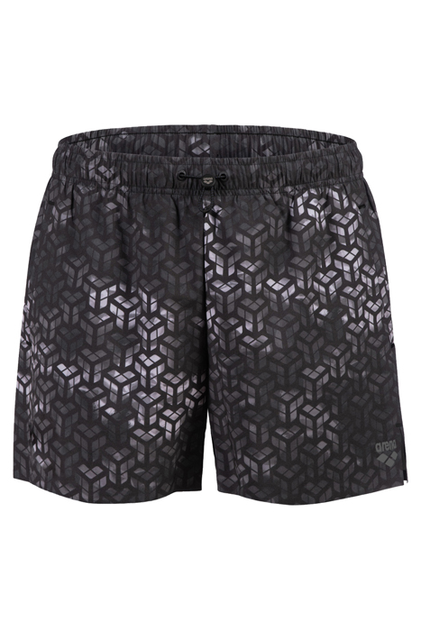 MEN'S ARENA EVO BEACH SHORT AO BLACK MULTI 4