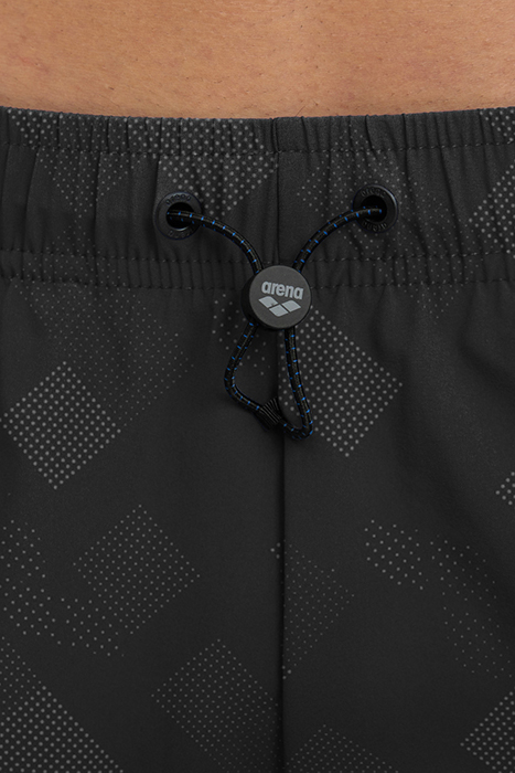 MEN'S ARENA EVO BEACH SHORT AO BLACK-GREY MULTI 4