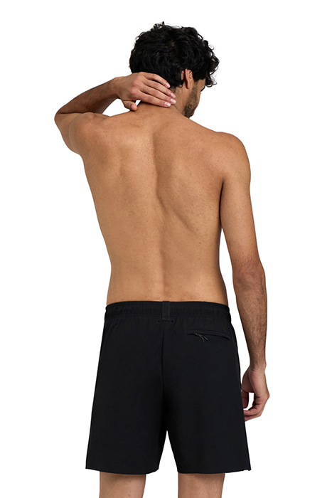 MEN'S ARENA EVO BEACH BOXER SOLID BLACK 2