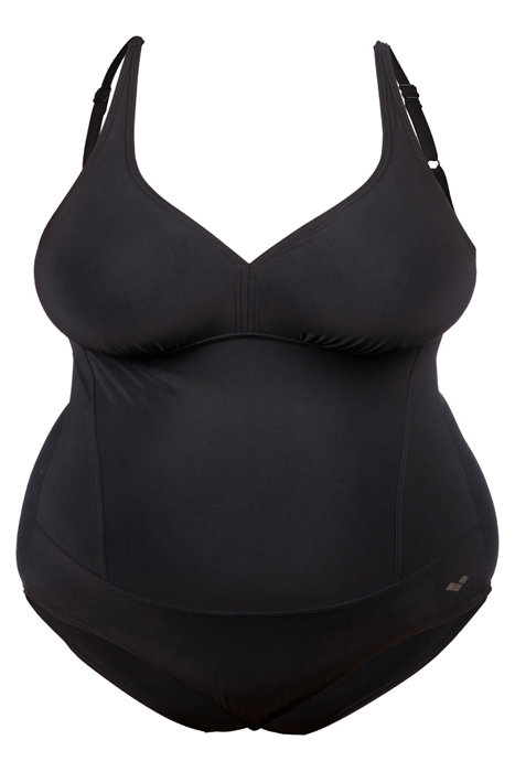 WOMEN'S BODYLIFT SWIMSUIT MAURA U BACK P BLACK 3