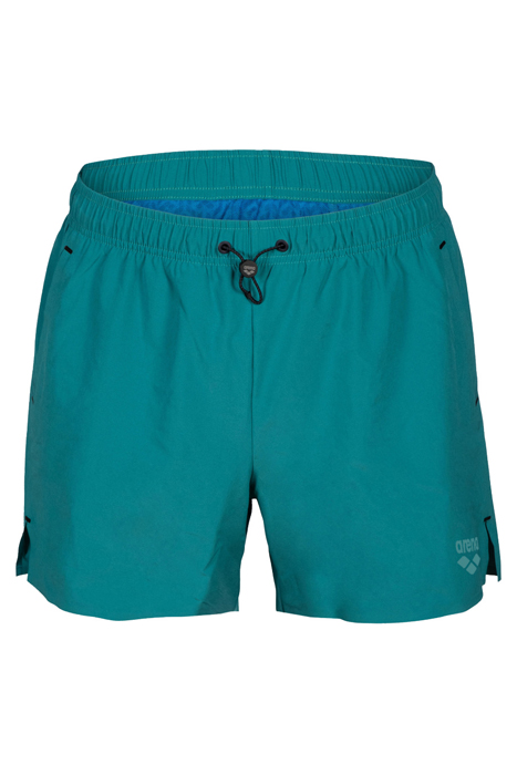 MEN'S ARENA EVO BEACH SHORT SOLID GREEN LAKE 4