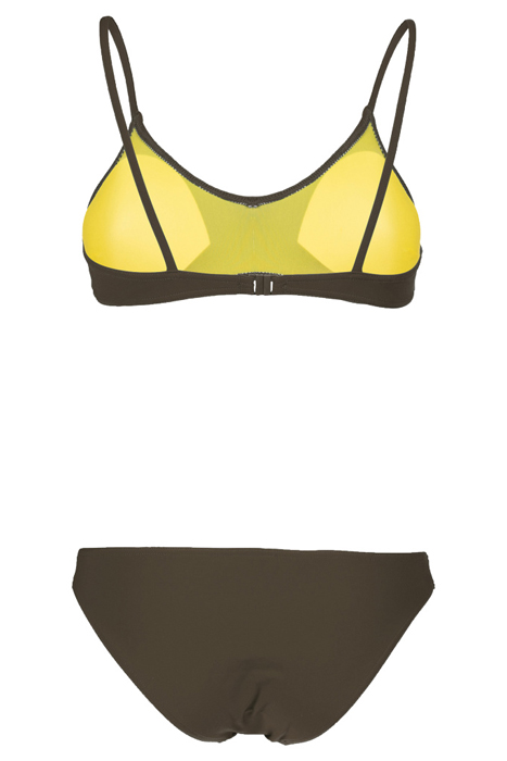 WOMEN'S ARENA SOLID BIKINI BANDEAU DARK OLIVE 5