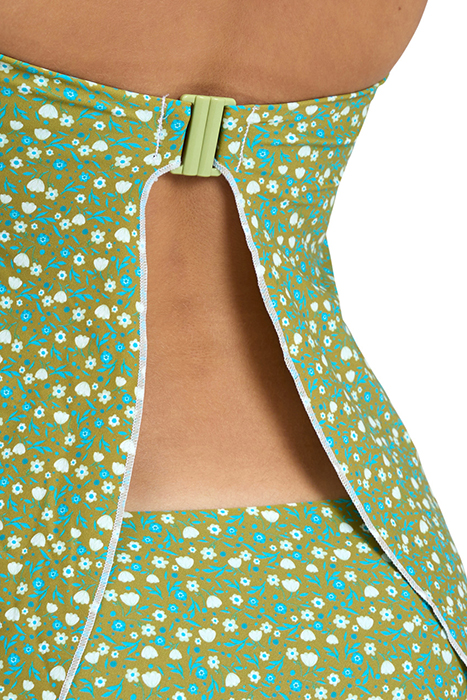 WOMEN'S ARENA TANKINI ALLOVER OLIVE MULTI 8